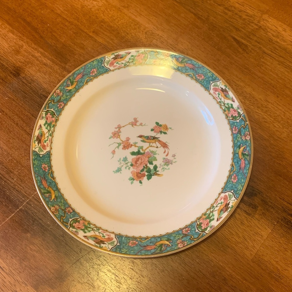 W.H. Grindley & Co Dinner Plate Braintree Pattern Vintage Traditional